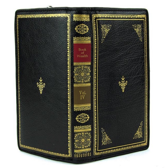 Book of Wealth Bi Fold Wallet - Picture 4 of 5